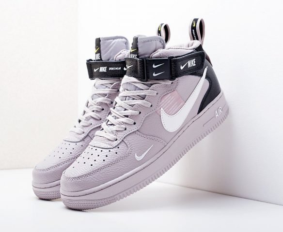 Nike Air Force 1 07 Mid LV8 серые