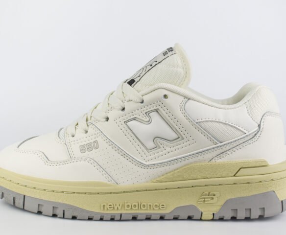 New Balance BB 550 White / Grey lthr