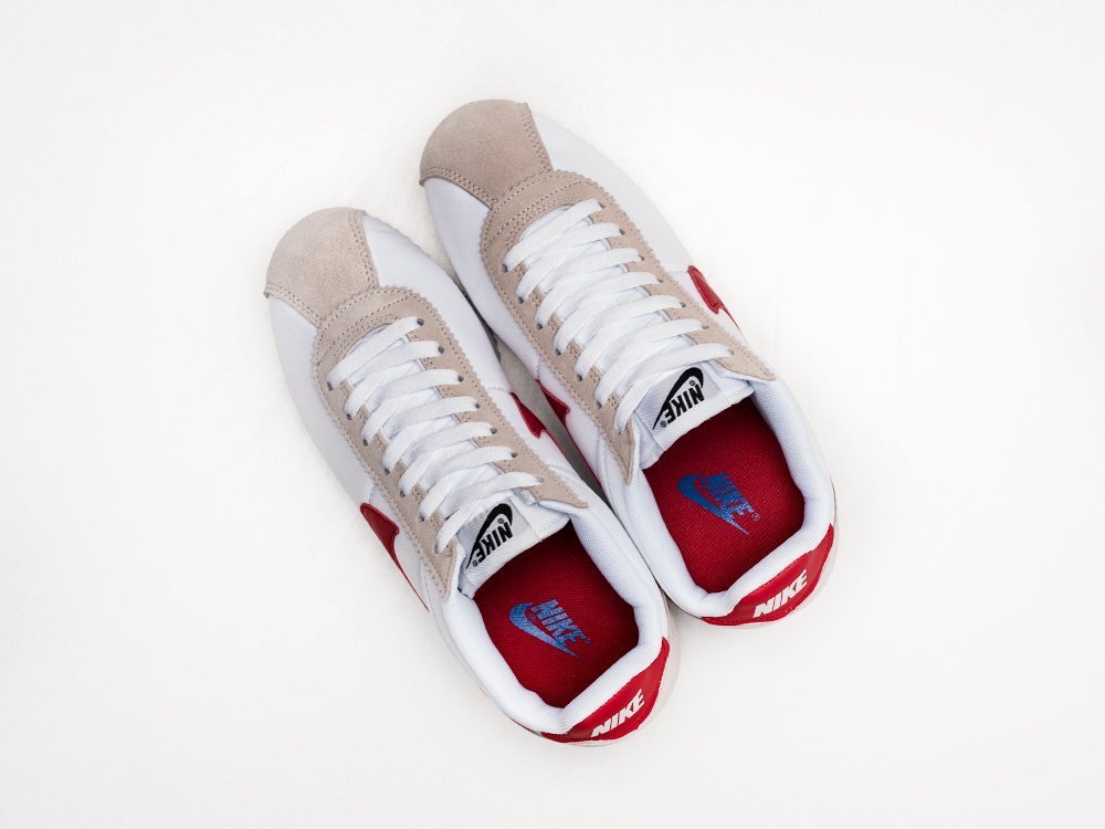 Nike cortez red and white online